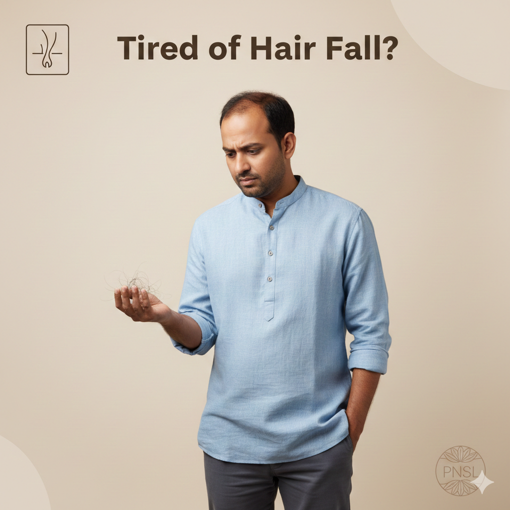 Men hair fall